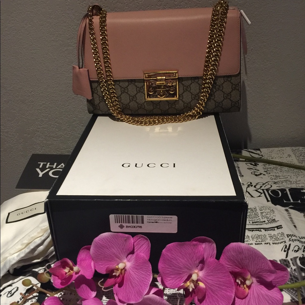 Authentic Gucci padlock bag πΈπ - Picture 6 of 8